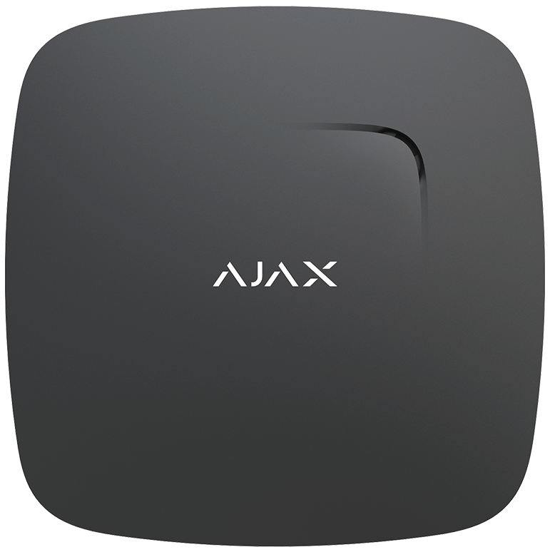 AJAX - FIRE PROTECT PLUS (With CO) BLACK