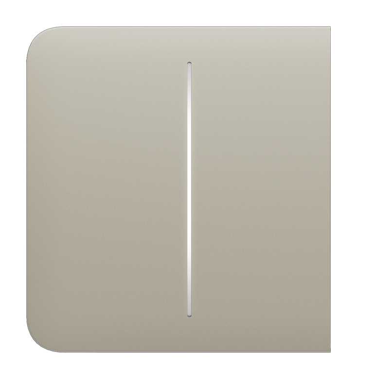 AJAX - SIDE BUTTON (2-GANG) IVORY