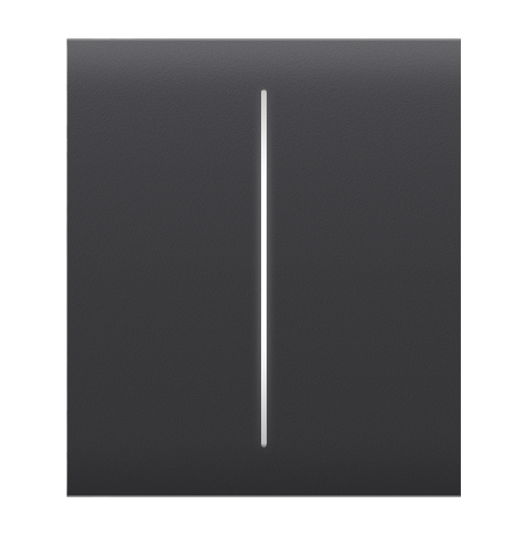 AJAX SYSTEMS - CENTER BUTTON (2-GANG) GRAPHITE