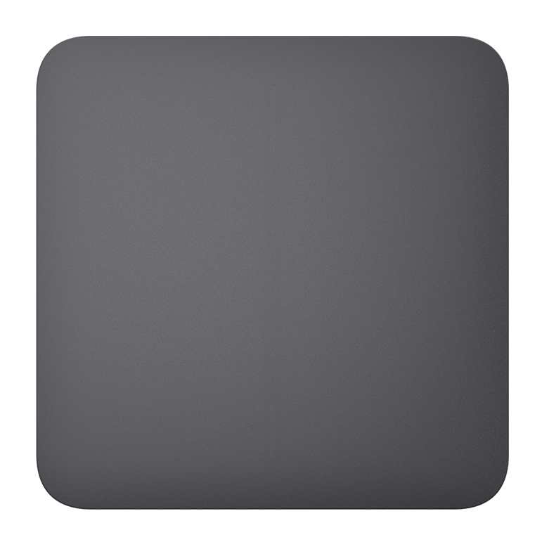 AJAX - SOLO BUTTON (1-GANG/2-WAY) GRAPHITE