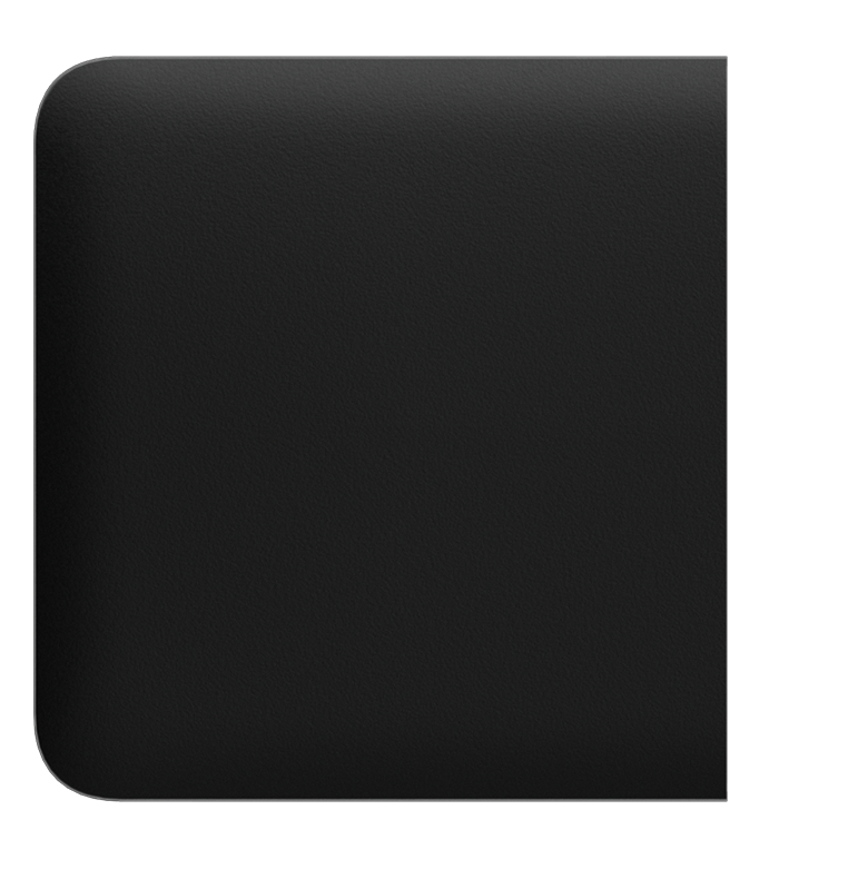 AJAX - SIDE BUTTON (1-GANG/2-WAY) BLACK