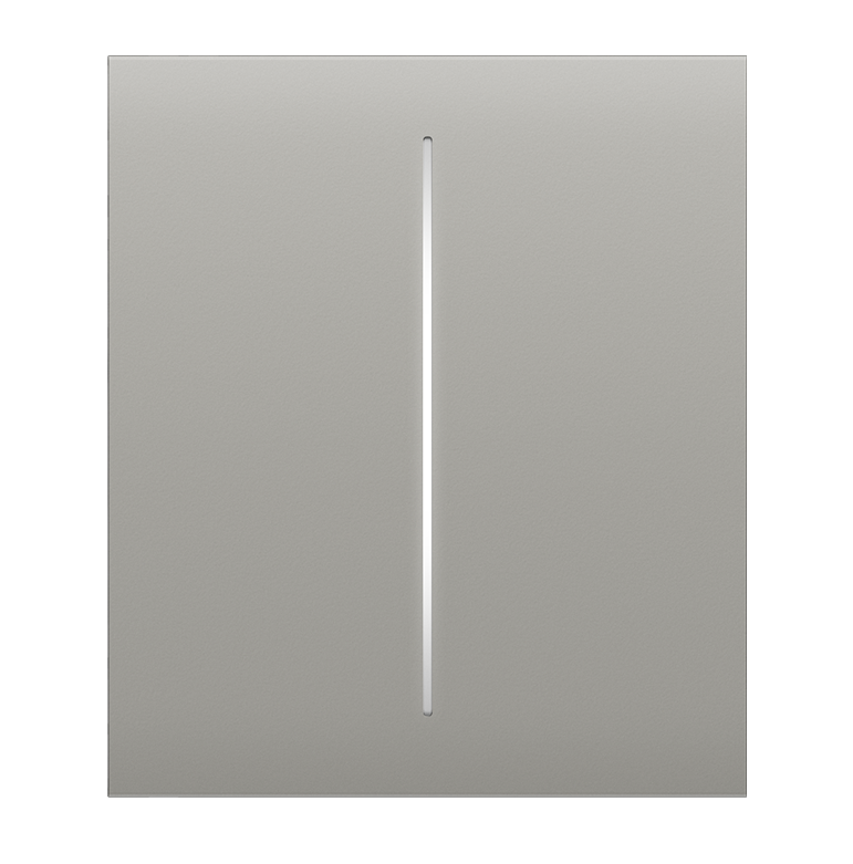 AJAX SYSTEMS - CENTER BUTTON (2-GANG) OYSTER