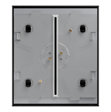 AJAX - CENTER BUTTON (2-GANG) BLACK